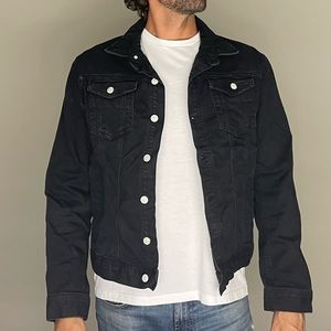 Armani Exchange Black Denim Jacket- Men’s size L